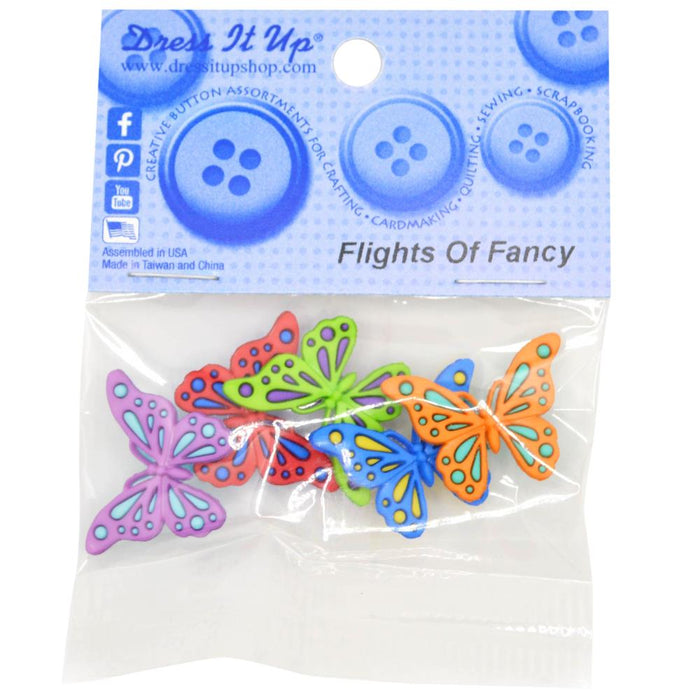 DRESS IT UP EMBELLSHMENTS FLGHTS OF FANCY - 9006