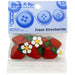 DRESS IT UP EMBELLSHMENTS FRESH STRAWBERRIES - 9389