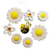 DRESS IT UP BUTTONS CREATIVE COLLECTION DAISY - MMB166