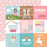 ECHO PARK ALL GIRL 12 X 12 PAPER 4 X 4 JOURNALING CARDS - ALG206006