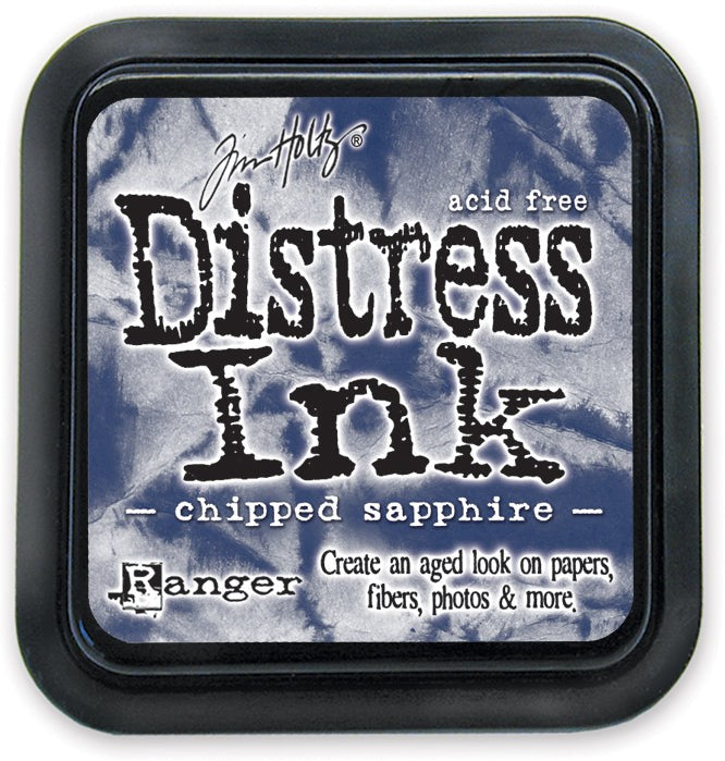 TIM HOLTZ DISTRESS INK PAD CHIPPED SAPPHIRE - DIS27119