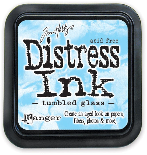 TIM HOLTZ DISTRESS INK STAMP PAD TUMBLED GLASS - DIS27188