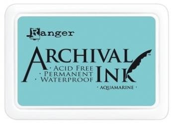 RANGER ARCHIVAL INK PAD AQUAMARINE - AID30577