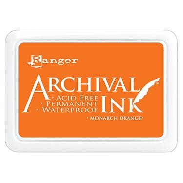 ARCHIVAL INK STAMP PAD MONARCH ORANGE - AIP31239