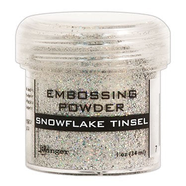 RANGER EMBOSSING POWDER SNOWFLAKE TINSEL - EPJ37453