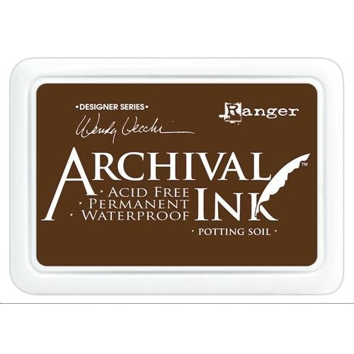 ARCHIVAL INK STAMP PAD POTTING SOIL - AID38979