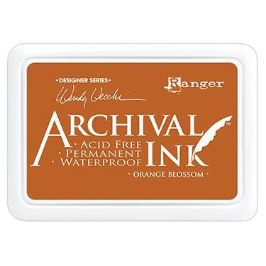 RANGER ARCHIVAL INK PAD ORANGE BLOSSOM - AID38986