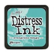 TIM HOLTZ DISTRESS MINI INK PAD EVERGREEN BOUGH - TDP39945
