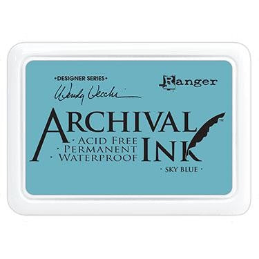 ARCHIVAL INK STAMP PAD SKY BLUE - AID45656