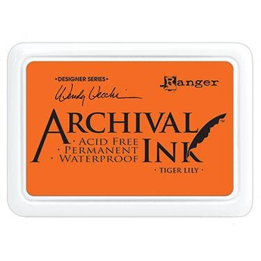 RANGER ARCHIVAL INK PAD TIGER LILY - AID45670