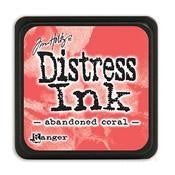 TIM HOLTZ DISTRESS MINI INK PAD ABANDONED CORAL - TDP46769