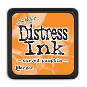 TIM HOLTZ DISTRESS MINI INK PAD CARVED PUMPKIN - TDP47377