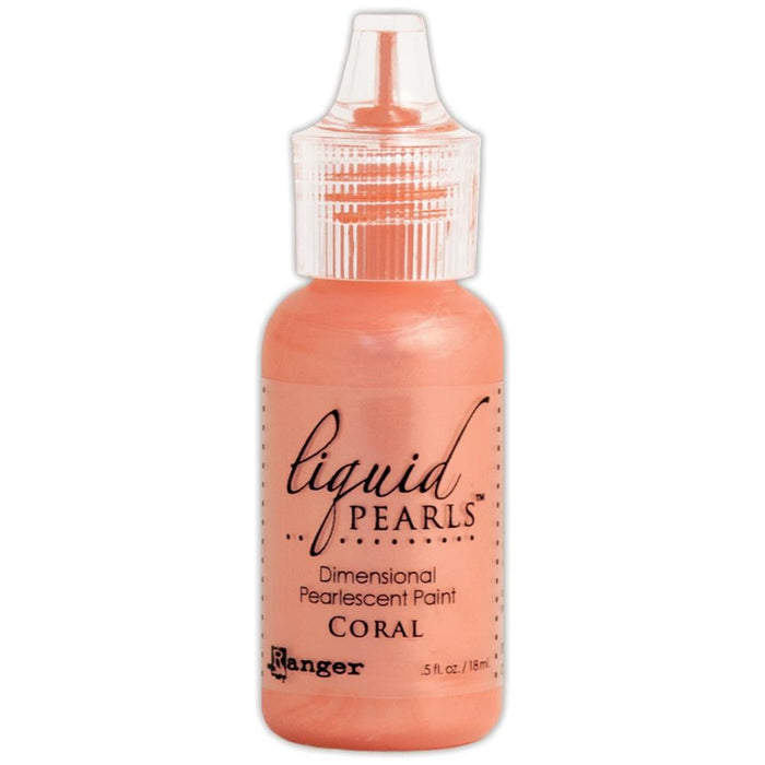 RANGER LIQUID PEARLS GLUE CORAL - LPL 47520