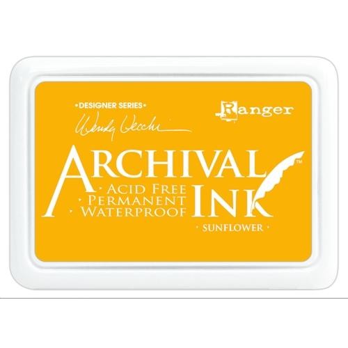ARCHIVAL INK STAMP PAD SUNFLOWER - AID49005