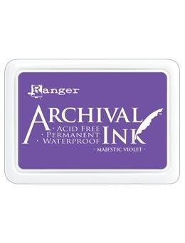 RANGER ARCHIVAL INK PAD MAJESTIC VIOLET - AID52494