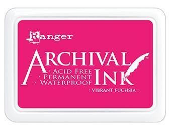 RANGER ARCHIVAL INK PAD VIBRANT FUCHSIA - AIP52524