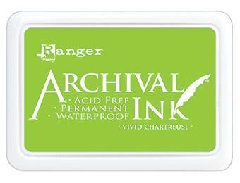 RANGER ARCHIVAL INK PAD VIVID CHARTREUSE - AIP52531