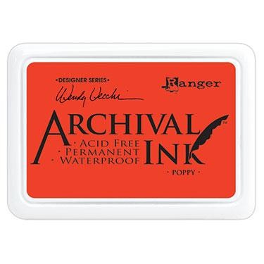 RANGER ARCHIVAL INK PAD POPPY - AID61267