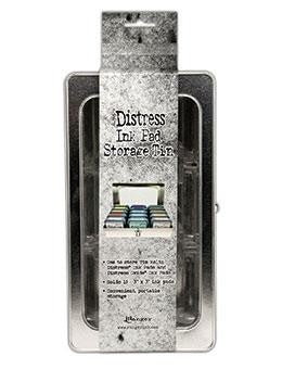 TIM HOLTZ DISTRESS INK PAD STORAGE TIN - TDA68075