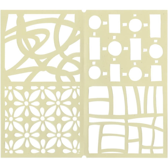 DYLUSIONS STENCILS DOODLE IT TOO - DYS68754