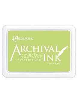 ARCHIVAL INK STAMP PAD SEA GRASS - AIP70801