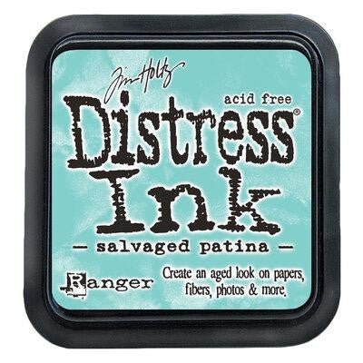 TIM HOLTZ DISTRESS INK STAMP PAD SALVAGED PATINA - TIM72737