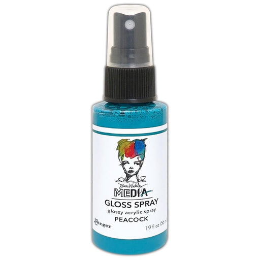 RANGER DINA WAKLEY MEDIA GLOSS SPRAY PEACOCK - MDO73826