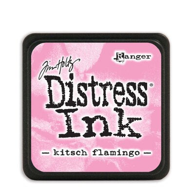 TIM HOLTZ DISTRESS MINI INK PAD KITSCH FLAMINGO - TDP77244