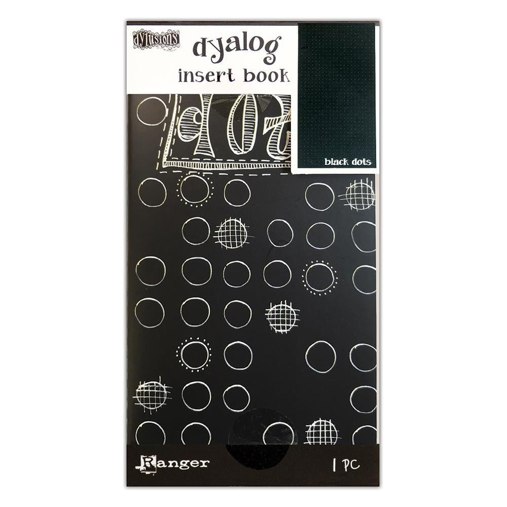 DYLUSION CREATIVE DYALOG BOOK BLACK WITH DOTS - DYT77367