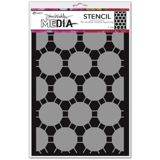 DINA WAKLEY STENCIL CONNECTED DOTS - MDS77640