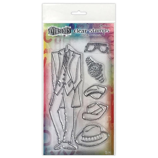 DYLUSIONS COUTURE STAMPS A DAY AT THE RACES - DYB78326