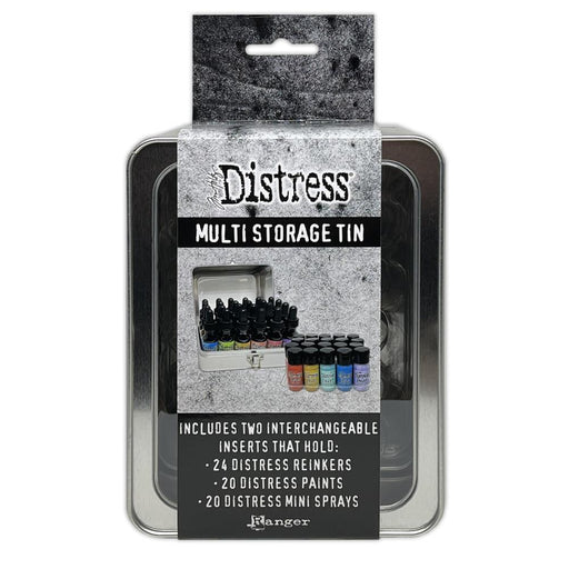 TIM HOLTZ DISTRESS  MULTI STORAGE TIN - TDA78616