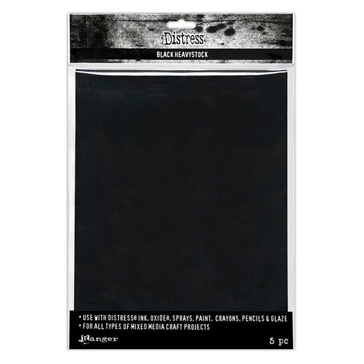 RANGER BLACK HEAVY CARDSTOCK 8.5 X 11 - TDA79293