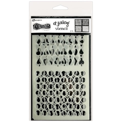 DYLUSIONS STENCIL DYALOG STENCIL IT AGAIN - DYS79972