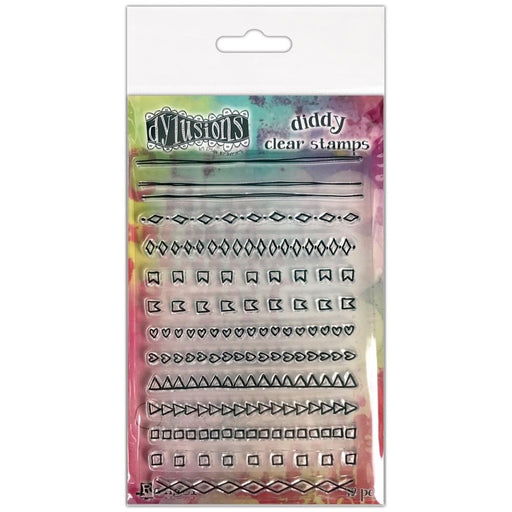 DYLUSIONS DIDDY STAMPS MINI DOODLES - DYB80022
