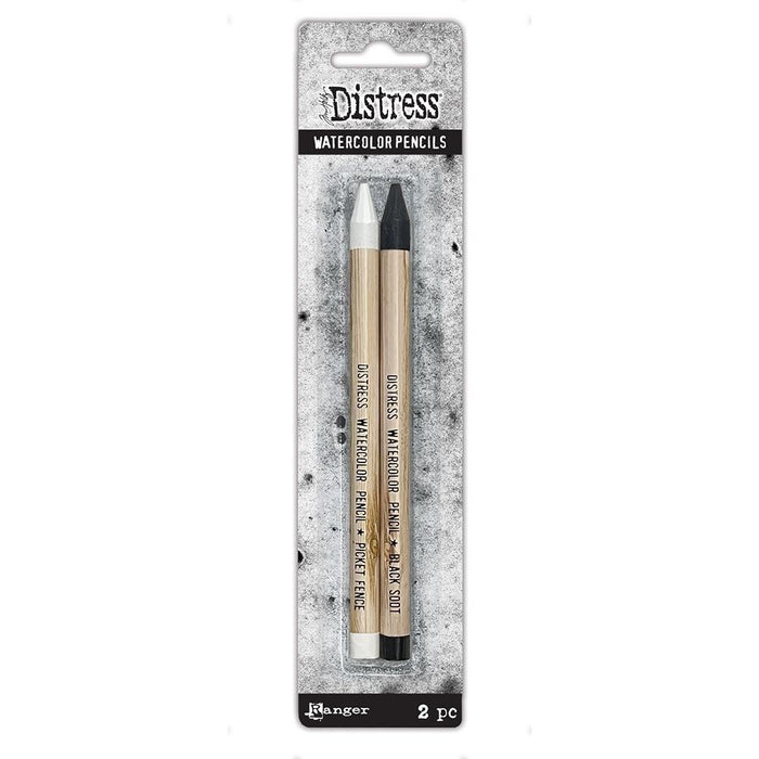 TIM HOLTZ DISTRESS WATERCOLOR PENCILS 2PKT - TDH83573