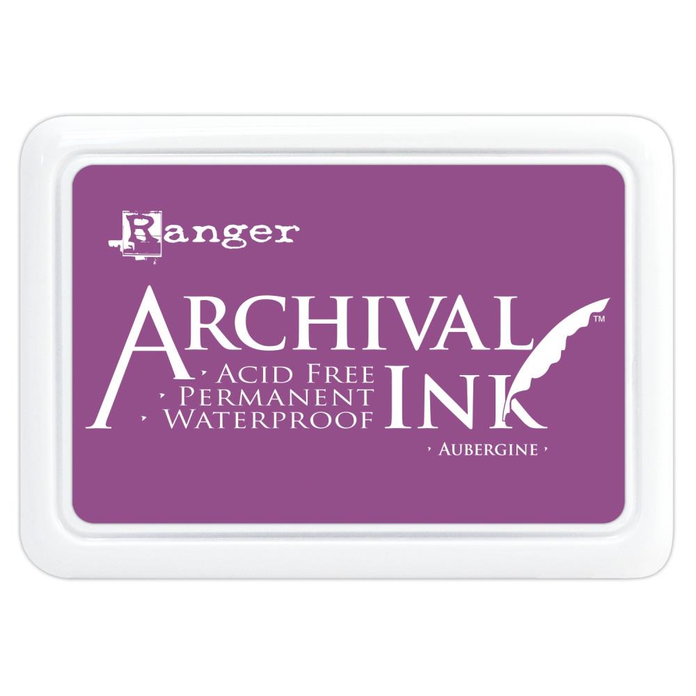 ARCHIVAL INK STAMP PAD AUBERGINE - AIP85751