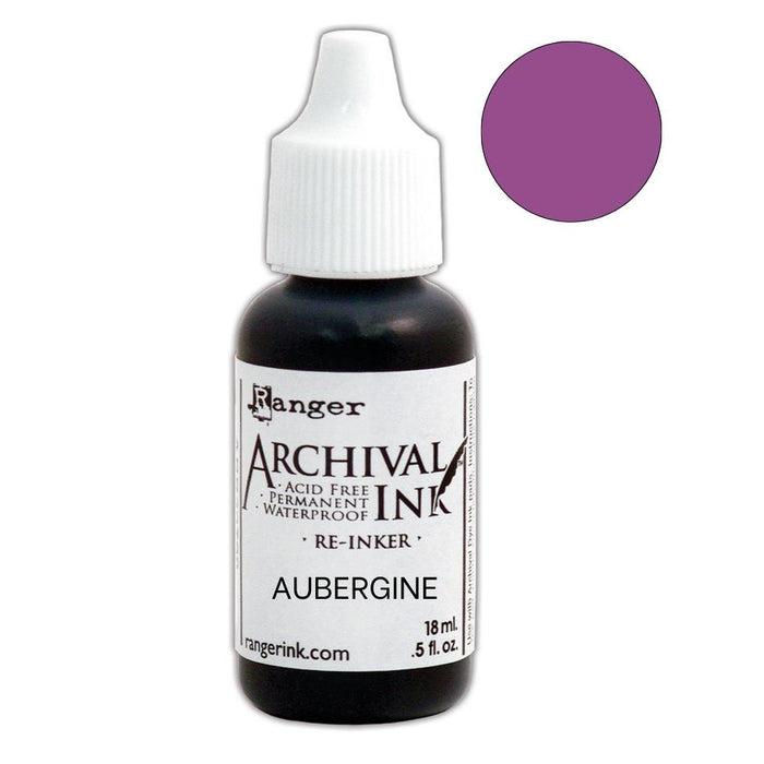 RANGER ARCHIVAL REFILL INK AUBERGINE - ARR51G5MP