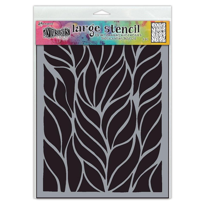 DYLUSION LARGE STENCIL FRONDS OF FUN - DYS87588