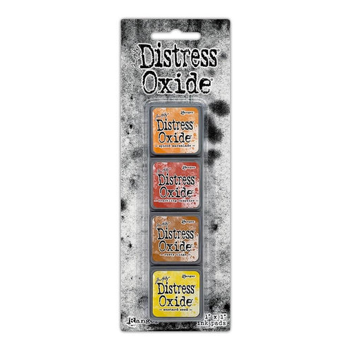 TIM HOLTZ DISTRESS MINI OXIDE INK PADS 4 PKT KIT 2 - TDIK91486
