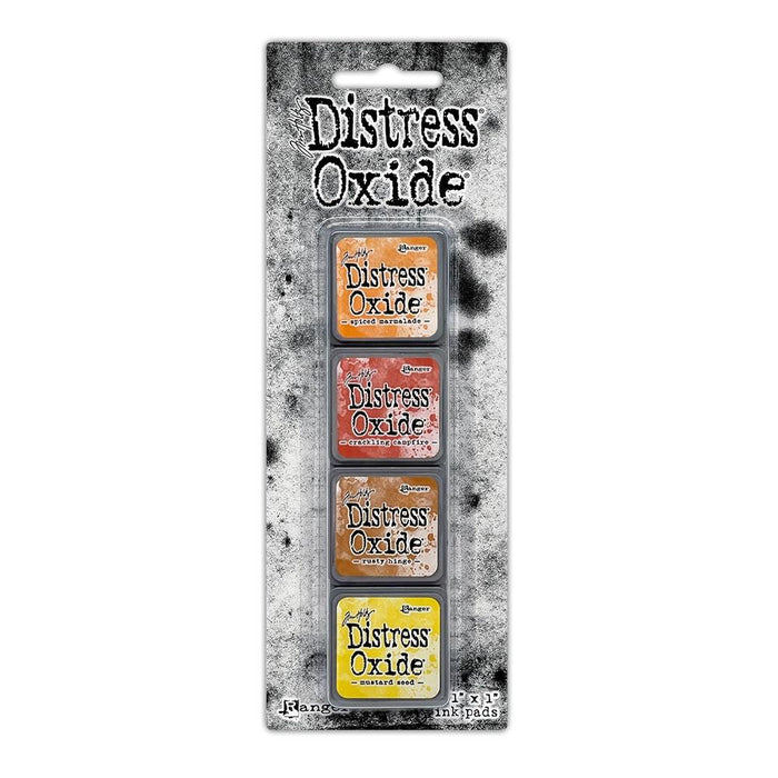 TIM HOLTZ DISTRESS MINI OXIDE INK PADS 4 PKT KIT 2 - TDIK91486