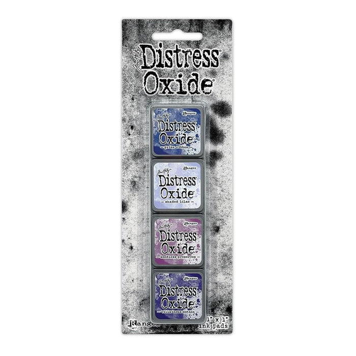 TIM HOLTZ DISTRESS MINI OXIDE INK PADS 4 PKT KIT 5 - TDIK91516