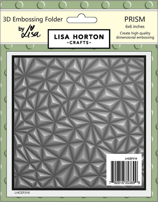 PRISM 6X6 3D EMBOSSING FOLDER - LHCEF016