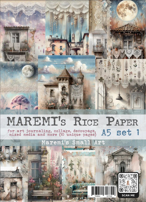 MAREMI'S SMALL ART RICE PAPER SET 1 A5 - 317329