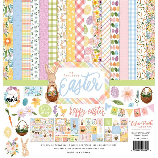 ECHO PARK COLLECTION MY FAV EASTER COLL 12X12 KIT - FE265016