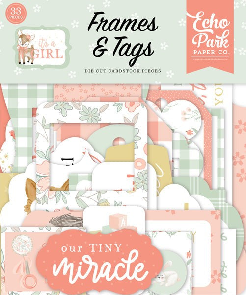 ECHO PARK ITS A GIRL FRAMES AND TAGS - IAG277025