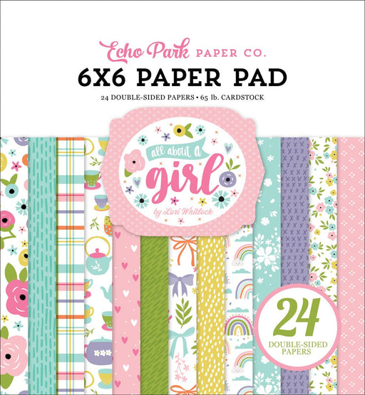 ECHO PARK ALL ABOUT A GIRL 6 X 6 PAPER PAD - AGG282023
