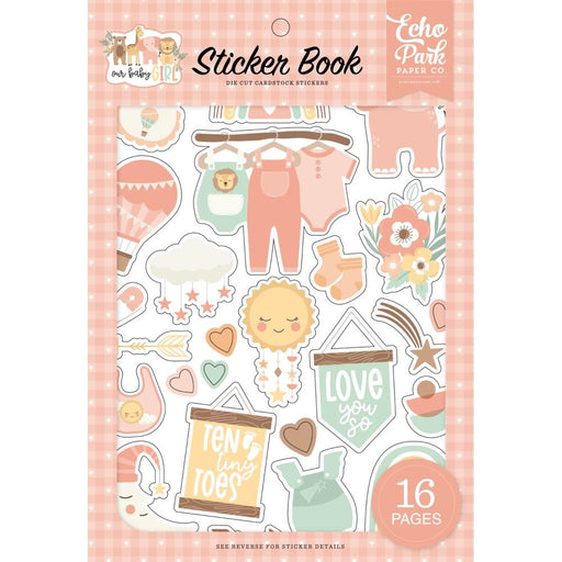 ECHO PARK COLLECTION OUR BABY GIRL STICKER BOOK - OBA301029
