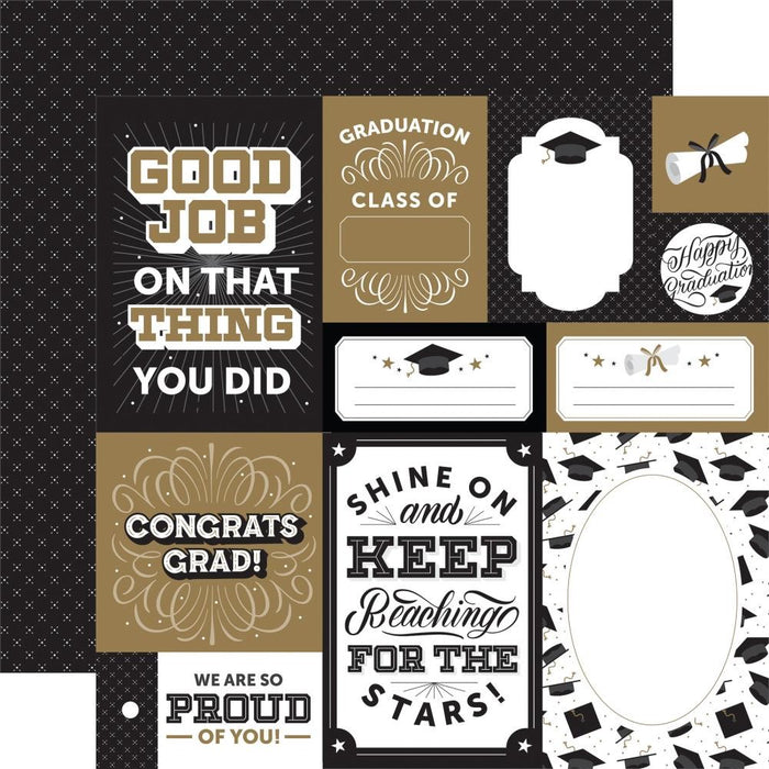ECHO PARK COLLECTION 12 X 12 GRADUATION PAPER MULTI JOURNALI - GR298004