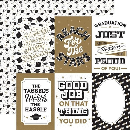 ECHO PARK COLLECTION 4X4 CARDS -GRADUATION PAPER - GR298005